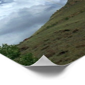 VS vlag over Tenderfoot Hill Poster (Hoek)