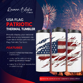 VS Vlag Patriottische Thermische Tumbler Thermosbeker