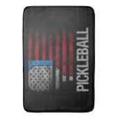 VS-vlag Pickleball Speler Paddleball Liefhebber Badmat (Voorkant Verticaal)