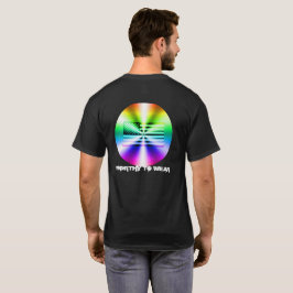 VS-vlag regenboogschild - de moeite waard om T-shi T-shirt
