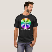 VS-vlag regenboogschild - Draag T-shirt (Voorkant volledig)