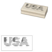 VS Vlag Rubber Stamp Rubberstempel (Gestempeld)