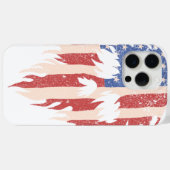 VS-vlag Schedel Baard | Gedecoreerd Patriottisch D Case-Mate iPhone Case (Achterkant (horizontaal))