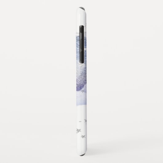 *~* VS vlag Silver Stars Clouds Statue of Liberty Case-Mate iPhone Case (Achterkant/links)