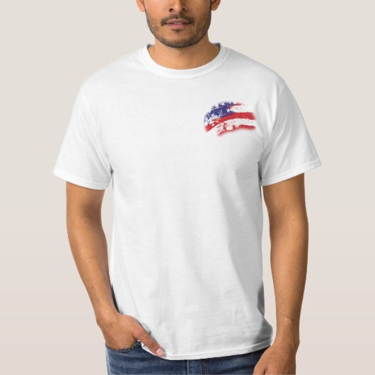 VS Vlag Spectaculaire Waarde Budget Speciaal T-shirt (Voorkant)