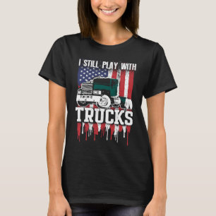 VS-vlag speelt nog steeds met vrachtwagens T-shirt