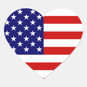 VS Vlag stint Hart Sticker