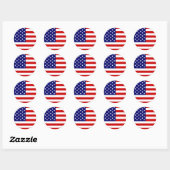 VS Vlag stint Ronde Sticker (Vel)