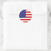 VS Vlag stint Ronde Sticker (Tas)