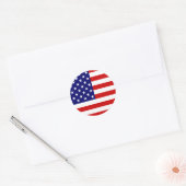 VS Vlag stint Ronde Sticker (Envelop)