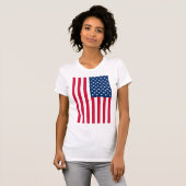 VS vlag T-shirt - Patriottisch (Voorkant volledig)