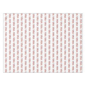 VS Vlag Tafelkleed (Voorkant (Horizontaal))