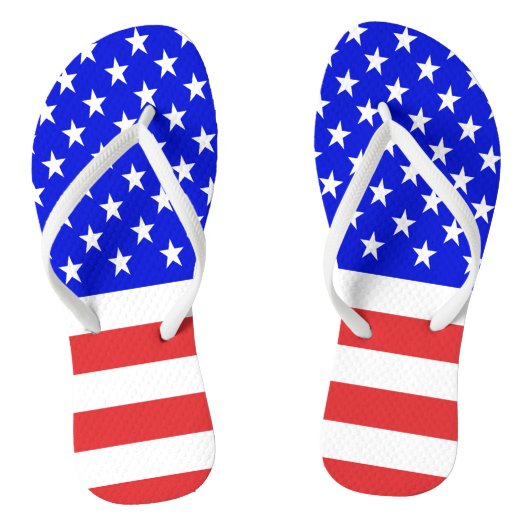 VS-vlag teenslippers (Voetbed)