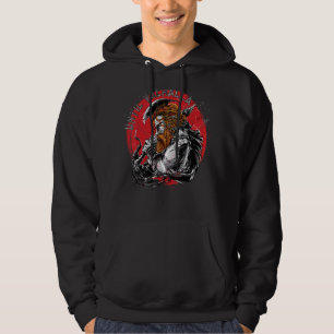 VS-vlag 'Til Valhalla Viking krijger Vikingen Noor Hoodie