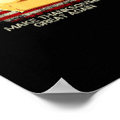 VS vlag Trumpkin Thanksgiving Gr Poster (Hoek)