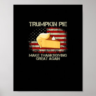 VS vlag Trumpkin Thanksgiving Gr Poster