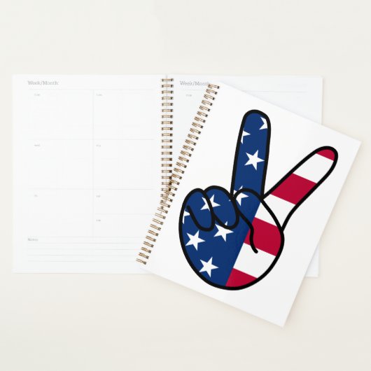 VS-vlag V-teken Planner (Display)