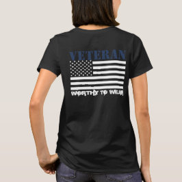 VS - vlag - veteraan NAVY BLUE - Draag T-shirt