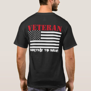 VS-vlag - Veteraan USMC RED - Draag T-shirt