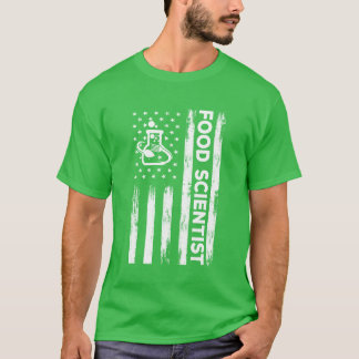 VS Vlag Voedselwetenschapper Outfit Voedselveiligh T-shirt
