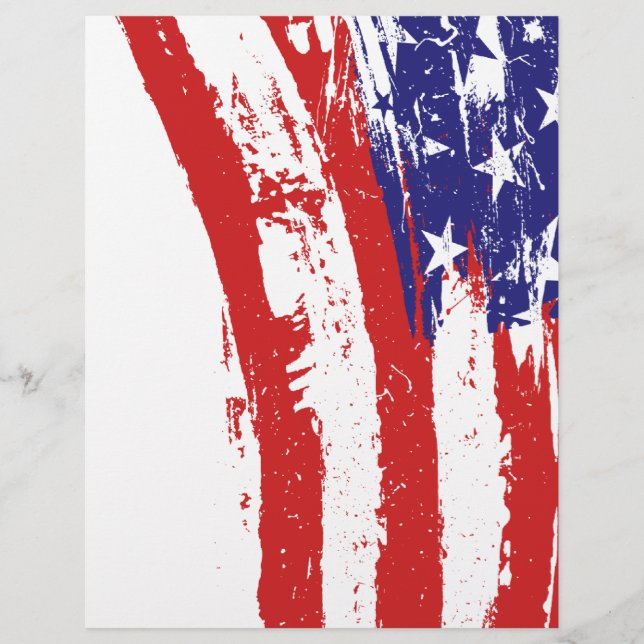 VS-vlag VS/Amerika (Voorkant)