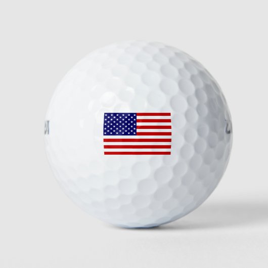 VS Vlag wu gbcnt Golfballen (Voorkant)