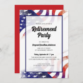 VS-vlaggenmilieurichtpartij Kaart (Voorkant / Achterkant)