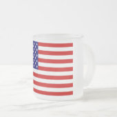 VS Vlaggenmug Matglas Koffiemok (Voorkant rechts)