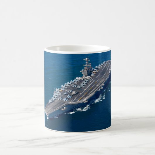VS Vliegdekschip – CVN-74 Mug Koffiemok (Center)