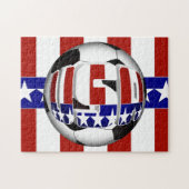 VS-Voetbal Legpuzzel (Horizontaal)