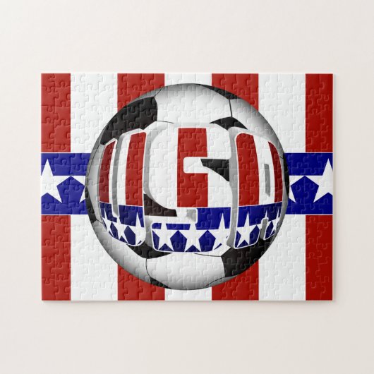 VS-Voetbal Legpuzzel (Horizontaal)