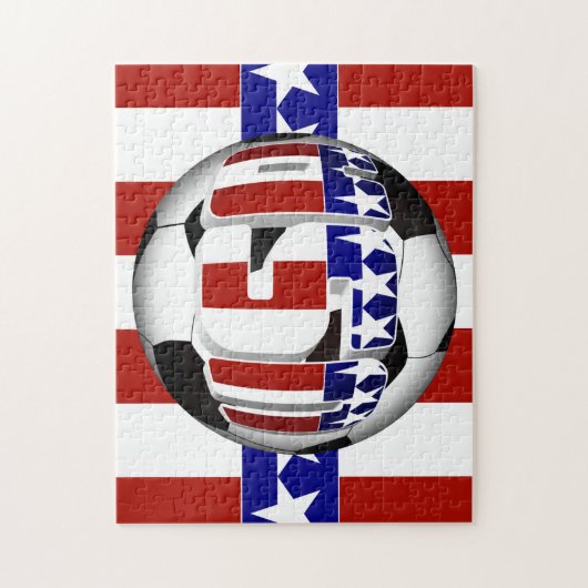 VS-Voetbal Legpuzzel (Verticaal)