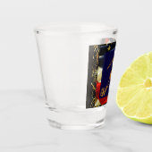 VS VOETBAL SHOT GLAS (Links)