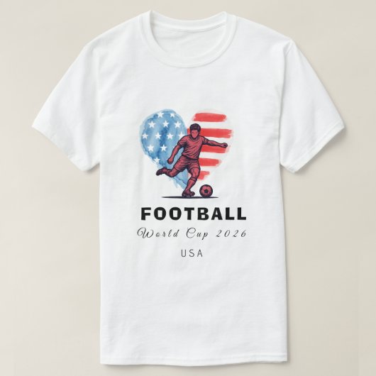 VS voetbal WK 2026 T-shirt (Design voorkant)