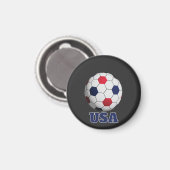 VS-voetbalworp kussen Magneet (Voorkant / Achterkant)