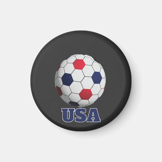 VS-voetbalworp kussen Magneet (Voorkant)