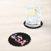 VS voor Kerstmis Kartonnen Onderzetters (Insitu)