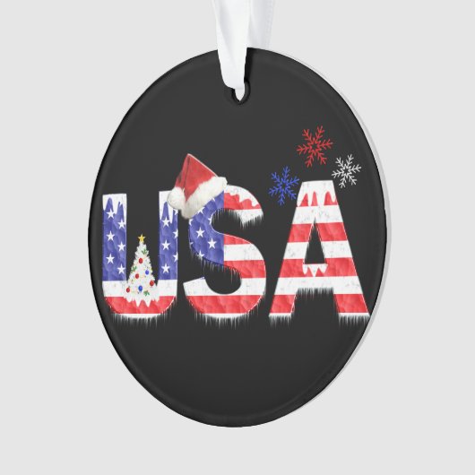 VS voor Kerstmis Ornament (voorkant)