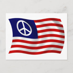 VS Vredesteken Vlag Postkaart