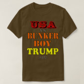 VS vs Bunker Boy Trump 2020 T-shirt (Design voorkant)