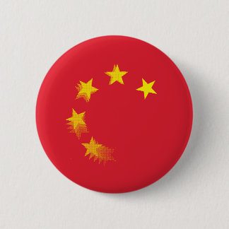 VS vs. CHINA / CHINA Ronde Button 5,7 Cm