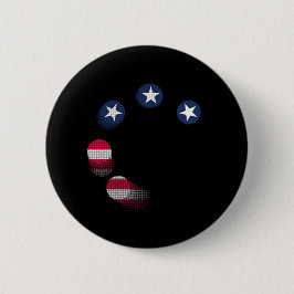 VS vs. CHINA / VS Ronde Button 5,7 Cm