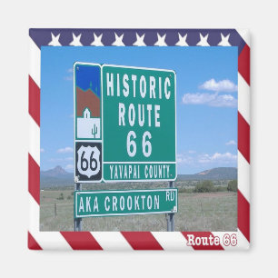 VS - VS - Route 66 - Historisch verkeerssignaal Magneet