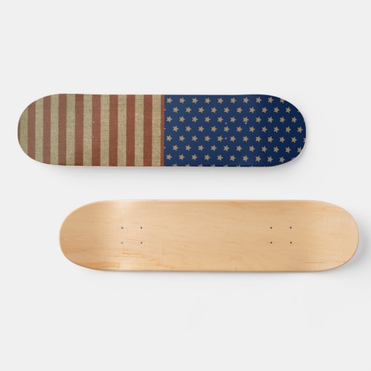 VS - VS - sterren en Stripes Persoonlijk Skateboard (Horizontaal)