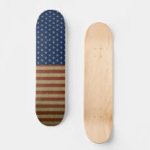 VS - VS - sterren en Stripes Persoonlijk Skateboard (Voorkant)