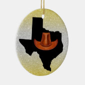 VS VS Texas - Zie Terug Keramisch Ornament (Rechts)