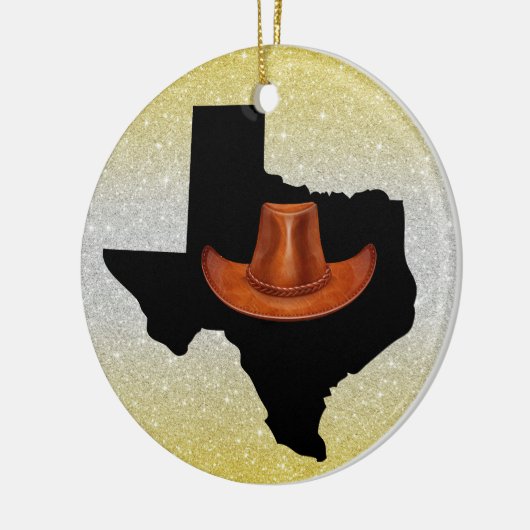 VS VS Texas - Zie Terug Keramisch Ornament (Links)