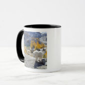 VS, WA, Alpine Lakes Wildernis Enchantments. Mok (Voorkant links)