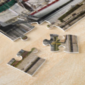 VS, Wa, Kitsap-schiereiland. Schitterend stadje. Legpuzzel (Zijkant)