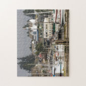 VS, Wa, Kitsap-schiereiland. Schitterend stadje. Legpuzzel (Verticaal)